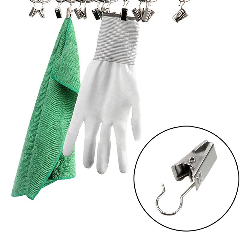 คลิปผ้าม่าน คลิปหนีบ