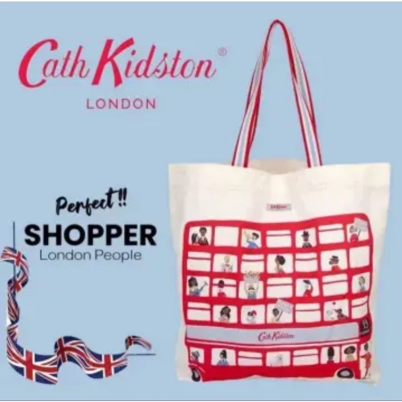 🇬🇧 กระเป๋าผ้าลาย London People จาก Cath Kidston UK