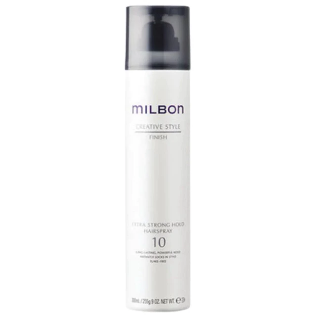 Milbon Creative Style Finish Extra Strong Hold Hairspray 6 / 10 210g มิลบอน เอ็กซ์ตร้า สตรองทโฮลด์ แฮร์สเปรย์ 10