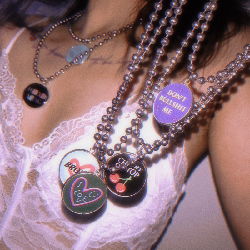 SO-YESTERDAY สร้อยคอสแตนเลส สไตล์ Y2K มีจี้ให้เลือก 6 ลาย