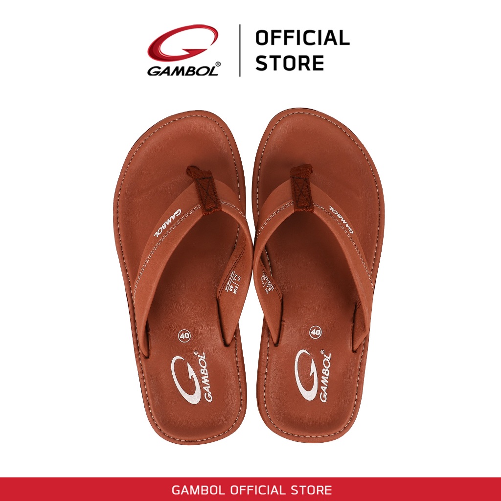 GAMBOL แกมโบล รองเท้าแตะหนีบชาย รุ่น GM11324 Size 40-44