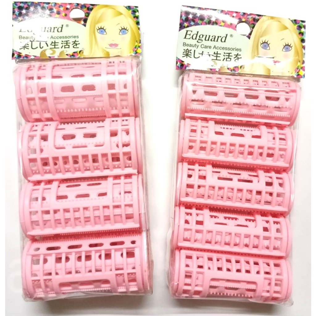 โรลครอบ โรลม้วนผม Edguard เอ็ดการ์ด แบบหนามมีที่ครอบในตัว (ขนาดเล็ก,ขนาดใหญ่)