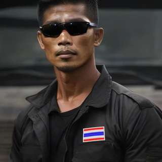 อาร์มปัก อาร์มธงชาติไทย THAILAND Arm patch วัสดุตกแต่งผ้า ปักแน่น เน้นคุณภาพ คุ้มราคา