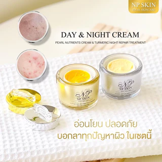 พร้อมส่งด่วน‼️เซทคู่ไนท์ครีม+เดย์ครีม NP SKIN📦🌻ของแท้