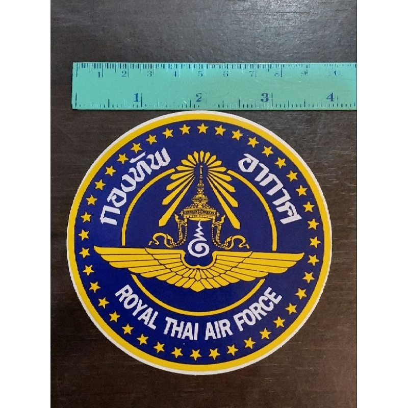 สติกเกอร์ตรากองทัพอากาศ สติกเกอร์ติดรถยนต์ สติกเกอร์ติดรถจักรยานยนต์