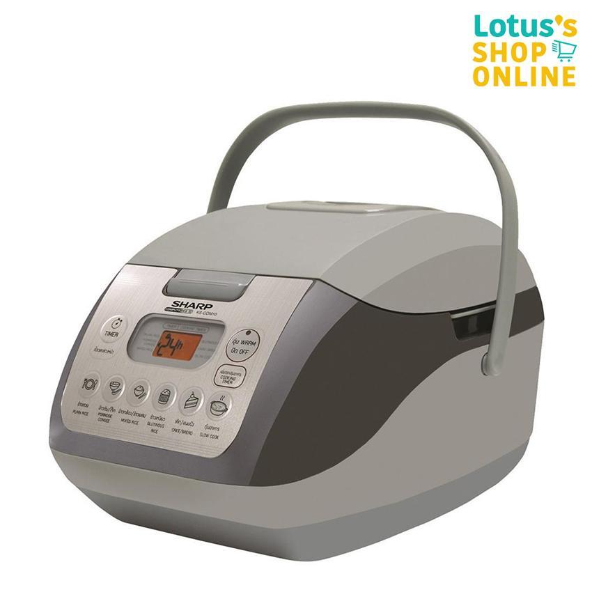 ชาร์ป หม้อหุงข้าว ดิจิตอล 1 ลิตร รุ่น KS-COM10 (คละสี) SHARP RICE COOKER 1L #KS-COM10 (ASSORTED)