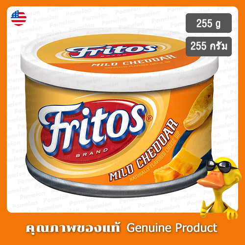 ฟริโตสมายด์เชดด้าชีสดิป 255กรัม - Fritos Mild Cheddar Cheese Dip 255g.