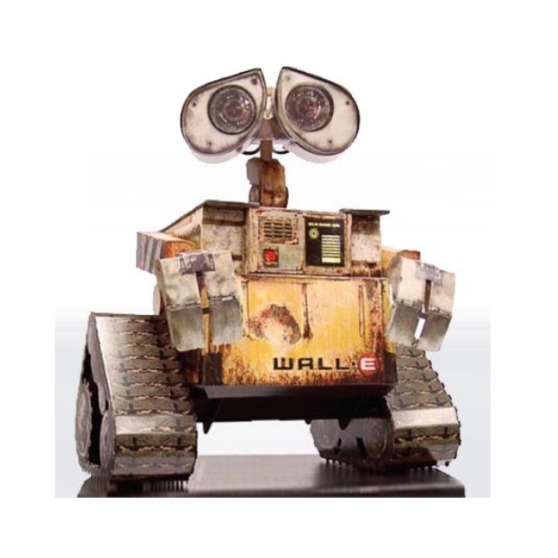 WALL-E โมเดลกระดาษทำมือ 3 มิติ (กระดาษโฟโต้) มีพร้อมส่ง ของสะสม เสริมทักษะ งานฝีมือของทำมือ