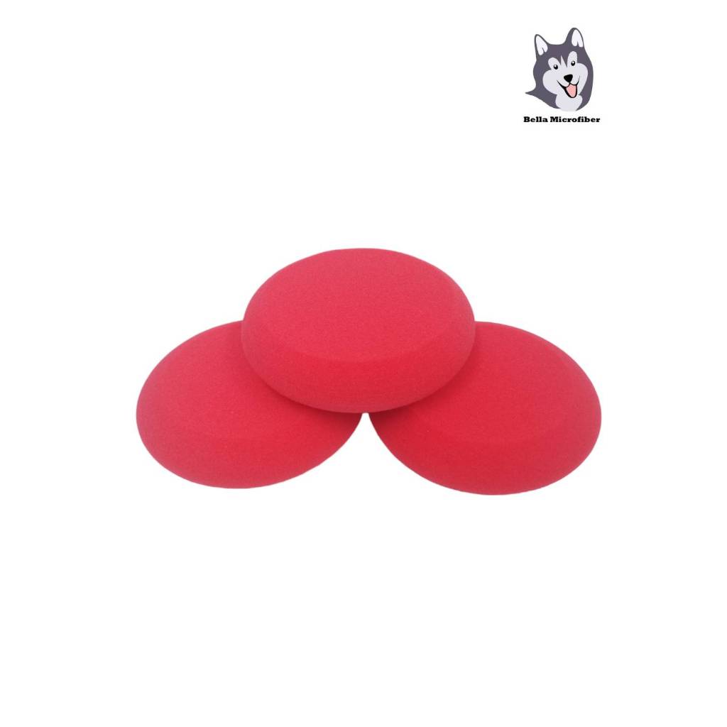 ฟองน้ำลงแวกซ์ ฟองน้ำเคลือบสีเกรดพรีเมี่ยม UFO applicator ขนาด 4 นิ้ว - รูปที่ 3