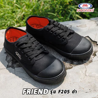 🌟ลูกค้าใหม่ 1 บาท💯Footniks รองเท้าผ้าใบนักเรียน รองเท้าผ้าใบรุ่น T09-F205 คุณภาพ Gold city พร้อมส่ง