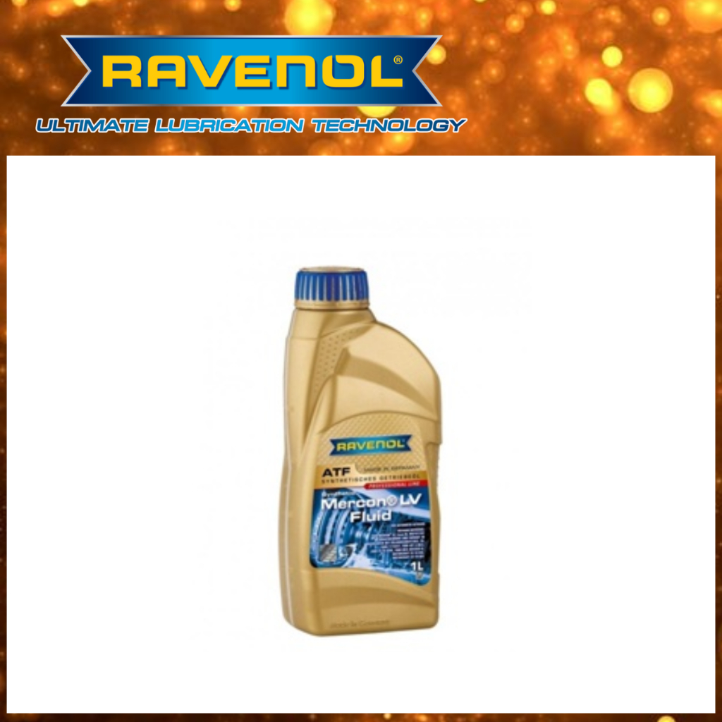 RAVENOL ATF Mercon LV Fluid น้ำมันเกียร์อัตโนมัติ สังเคราะห์แท้100% Fully Syntheticคุณภาพสูง คุณภาพสูงเพื่อรถยนต์Ford