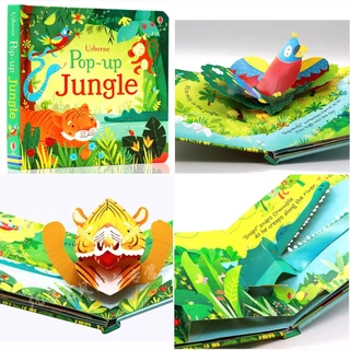 Usborne POP UP book Dinosaur cinderella English 3D Flap reading books หนังสือเด็กภาษาอังกฤษ หนังสืออังกฤษ