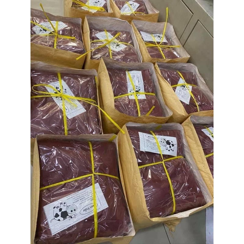 ถุงหมักแบบหนา ขนาด 24”x45" ยกมัด 25 กิโล (250 ใบ) (ตราวัวยิ้มหนาไม่ต้องใส่กระสอบนอก หมักหญ้าเนเปียร์ ข้าวโพดสับ อื่น)🔥
