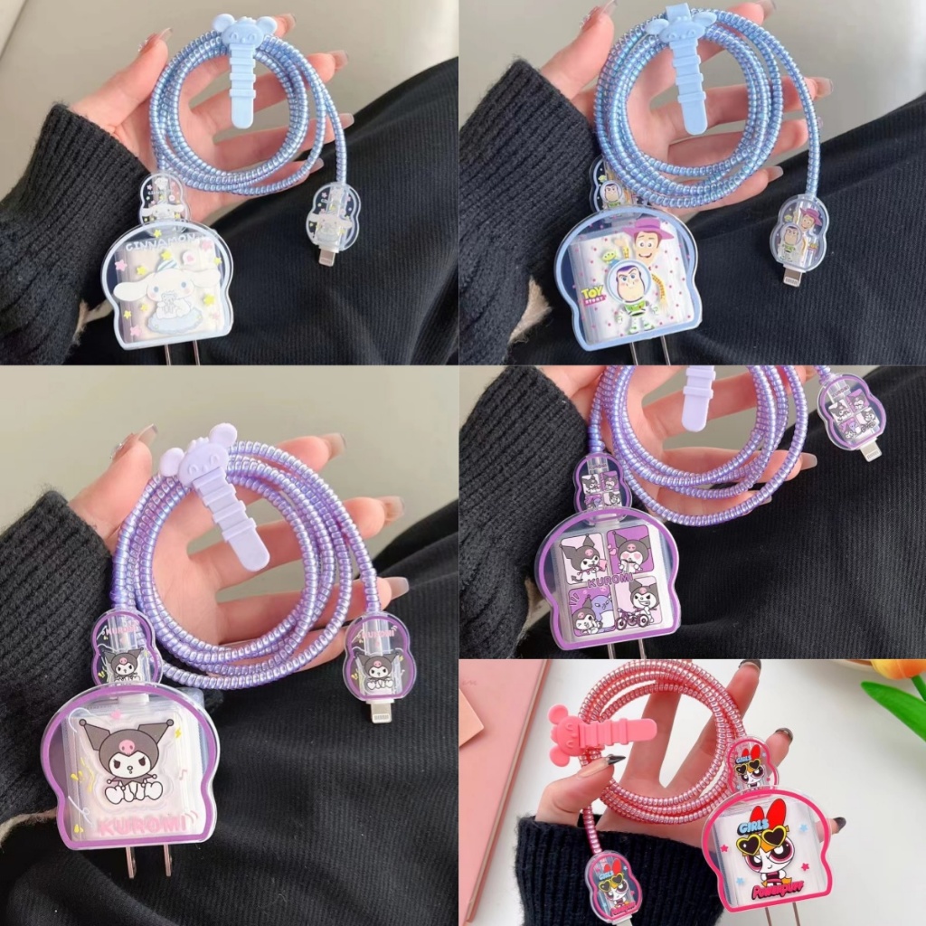 จัดส่งภายใน24ชม เครื่องชาร์จ สายชาร์จ เคสป้องกั เหมาะสำหรับกับ Apple ปลั๊กชาร์จเร็ว 18w 20w iPhone ตัวป้องกันปลั๊ก