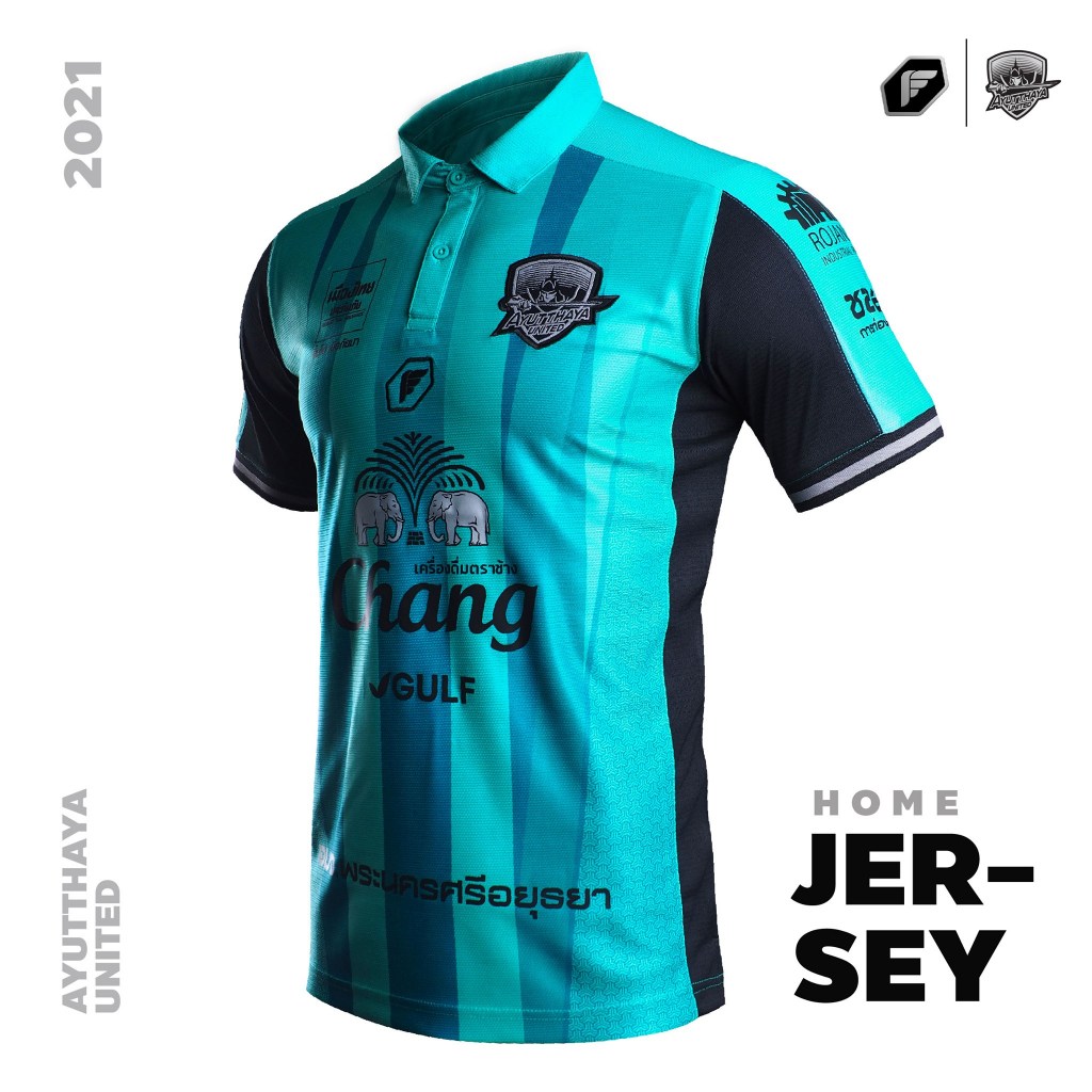 เสื้อสโมสรอยุธยา ยูไนเต็ดใหม่ล่าสุดของแท้100% ( Ayutthaya United ) 2021 ราคา 550 บาท