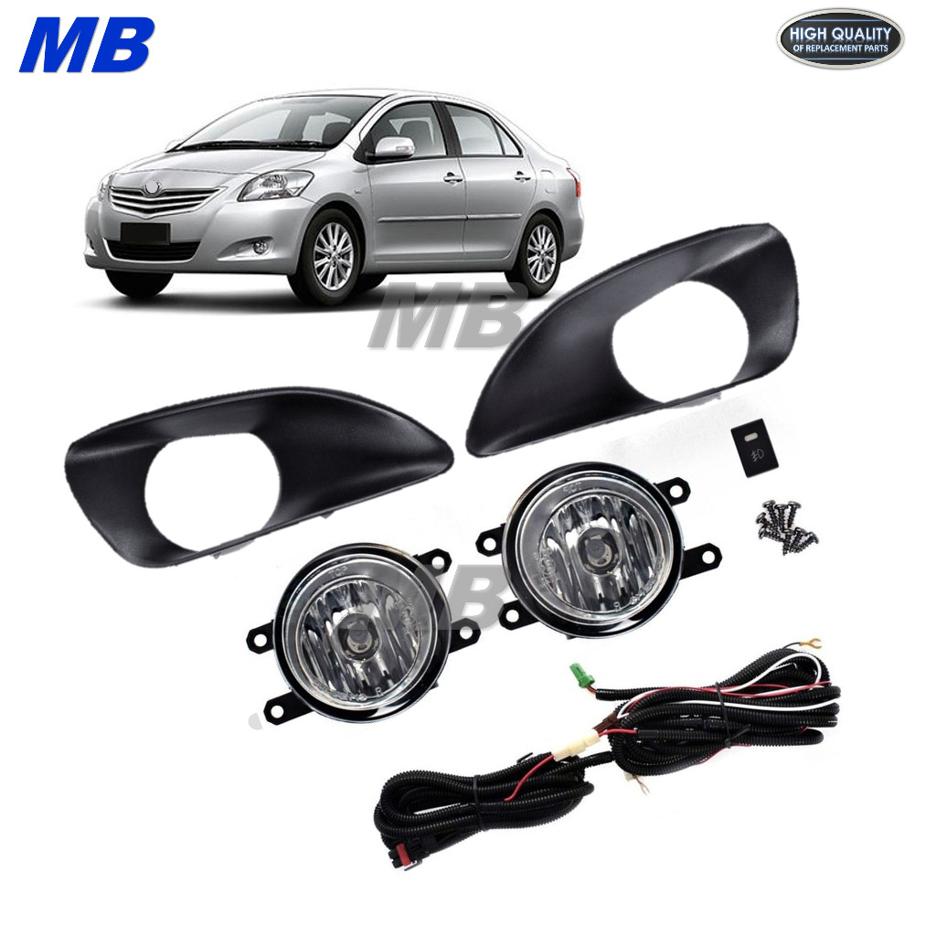 วีออส ไฟตัดหมอก VIOS TOYOTA วีออส ปี 2007 2008 2009 2010 2011 2012 *TY025