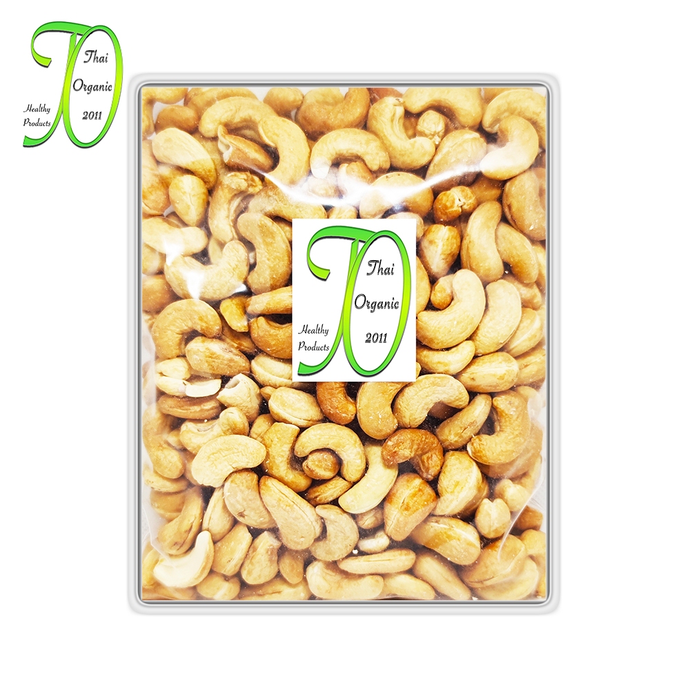เม็ดมะม่วงหิมพานต์ 1 กก. อบ / ดิบ เต็มเม็ด ไซส์ A Cashew Nuts 1 kg Roasted / Raw Whole Size A