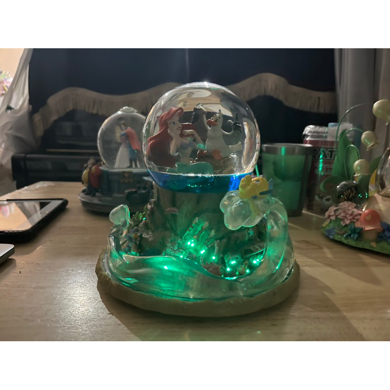 snow globe Ariel Disney #Ariel #mermaid #disney #globe