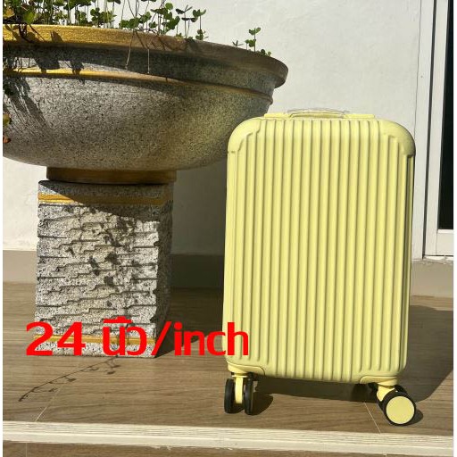 [รับประกัน3ปี ] Classy Luggage Cl01 กระเป๋าเดินทาง24นิ้ว รุ่นซิป วัสดุABS+PCแข็งแรงทนทาน