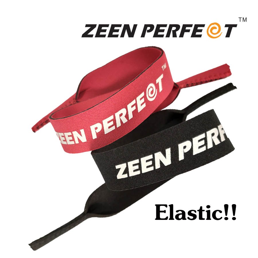 เชือกแว่นตาแว่นสปอร์ต Sport Glasses Strap Cord ZEEN PERFECT สีดำ/ แดง