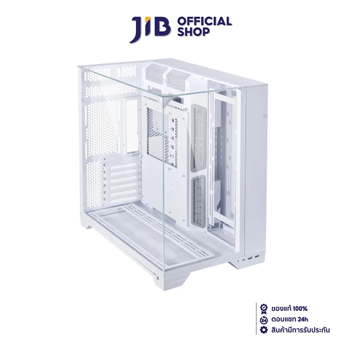 CASE (เคส) LIAN LI O11 VISION (WHITE) (E-ATX)