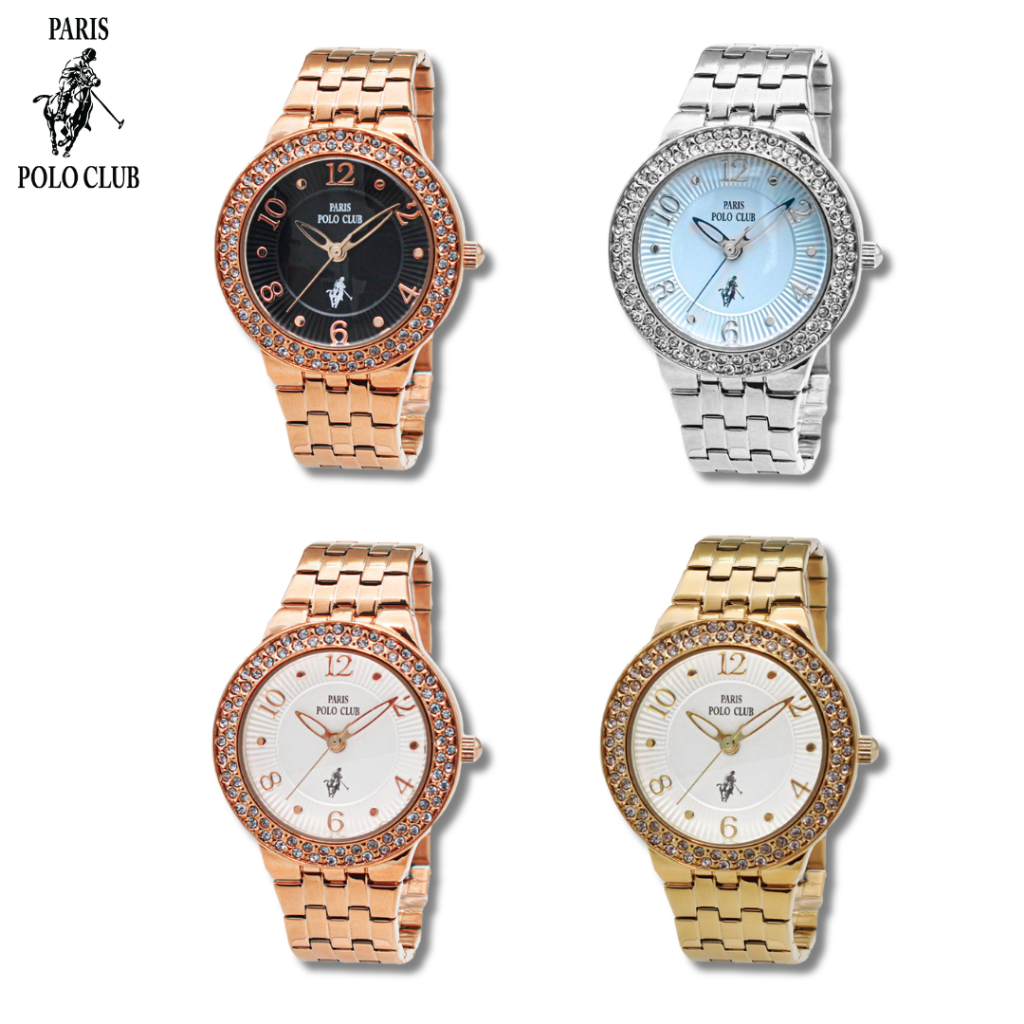 Paris Polo Club นาฬิกาข้อมือผู้หญิง รุ่น PPC-230309