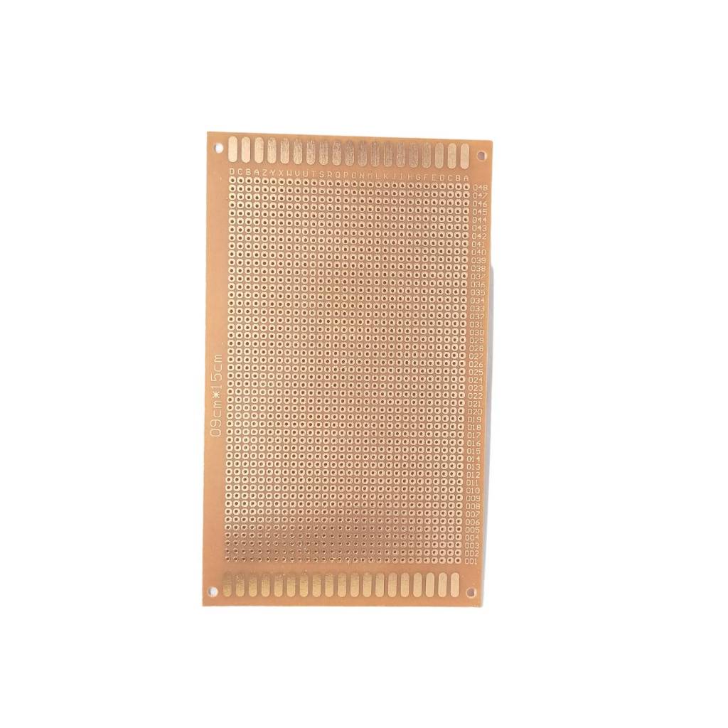1ชิ้น 9x15cm แผ่นปริ้นท์ไข่ปลา แผ่นปริ้นท์เอนกประสงค์ แผ่นPCB บอร์ดไข่ปลา PCB Board