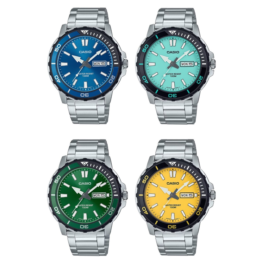 🎁CASIO STANDARD MTD-125D ของแท้ 100% พร้อมส่ง ประกัน 1 ปี