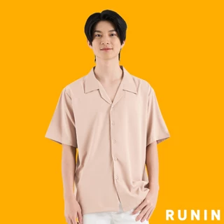 เสื้อเชิ้ตเกาหลี แขนสั้น สีพื้น ผ้านิ่มนุ่ม เบา ใส่สบาย เหมาะมากสำหรับอากกาศร้อนๆแบบนี้