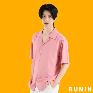 เสื้อเชิ้ตเกาหลี แขนสั้น สีพื้น ผ้านิ่มนุ่ม เบา ใส่สบาย เหมาะมากสำหรับอากกาศร้อนๆแบบนี้