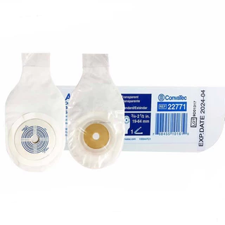Convatec Activelife ถุงอุจจาระ หน้าท้อง แบบชิ้นเดียว ขนาด 19-64 มม. [10 ชิ้น/1 กล่อง 22771] BB 6401 สีใส่ ถุงบรรจุอุจจาร