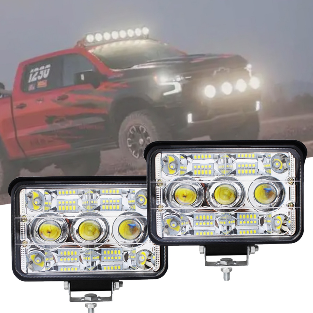 4 นิ้ว / 6 นิ้ว / 7 นิ้ว ไฟสปอร์ตไลท์ led 12V 24V ไฟหน้ามอเตอร์ไซค์ ไฟสปอร์ตไลท์รถยนต์ไฟหน้ารถไฟท้าย แสงสีขาว สีเหลือง