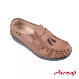 Aerosoft (แอโร่ซอฟ) รองเท้าคัทชูผู้หญิง พยาบาลเพื่อสุขภาพ สีขาว รุ่น Healthy A1 (NW9091)