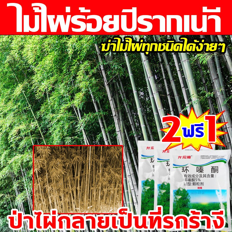สารกำจัดกอไผ่ ผงกำจัดกอไผ่500g ยาฆ่ากอไผ่ ฆ่าไม้ไผ่ทุกชนิดได้ง่ายๆ ไม่ทำร้ายดิน เม็ดกำจัดต้นไม้ ผงกำจัดต้นไผ่ ยาฆ่าไ