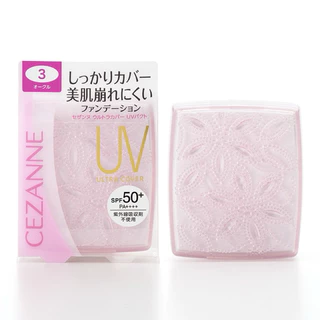 🇯🇵ของแท้100%>>แป้งผสมรองพื้น CEZANNE foundation powder EX plus EX premium UV
