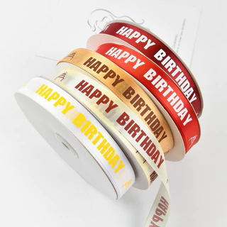 ริบบิ้น Happy Birthday (HS) ยาว 100 หลา