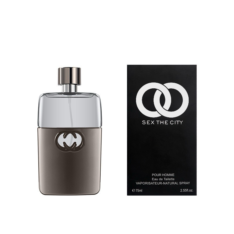 น้ำหอม sex the city 75ml น้ำหอมผู้ชาย กลิ่นหอมสดชื่น สปอร์ต เย้ายวนใจและดึงดูด สยบกลิ่นเหงื่อได้ดี