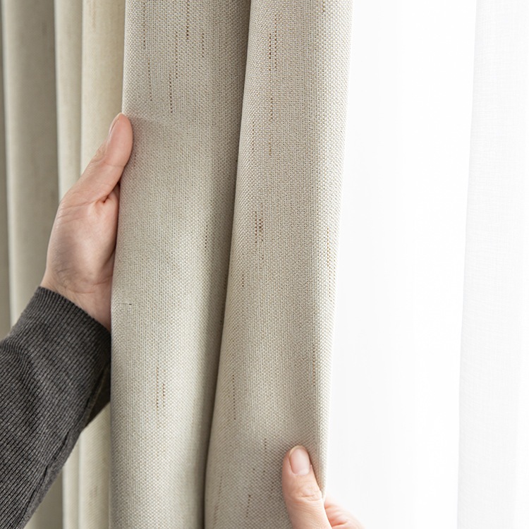 แนะนำ ผ้าม่าน ผ้าม่าน กว้าง 200 x สูง 250 หรือ 260 หรือ 270 ซม (กว้างxสูง) ลายเรียบหรู1 กั้นแอร์ สำเร็จรูป ห่วงตาไก่ กันแสงUV เนื้อหนา ราคาพิเศษ มีเก็บเงินปลายทาง