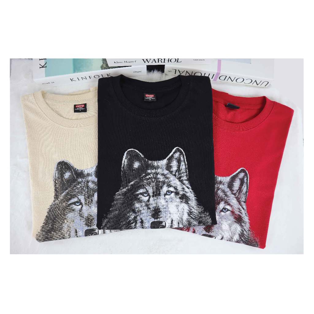 เสื้อยืดลาย Werewolf ผ้า cotton 100% อย่างดี (no.91)