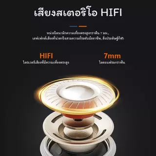 TWS HK-6 หูฟังไร้สาย บลูทูธ 5.3 จอแสดงผล LED พร้อมเคสชาร์จไร้สาย ควบคุมแบบสัมผัส ไมโครโฟนในตัว สีคริสตัลใส หูฟังกีฬา