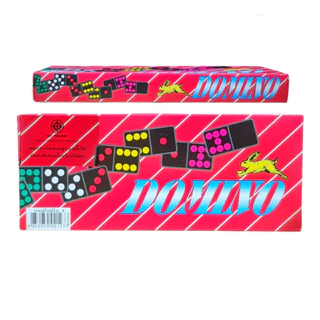 พร้อมส่ง โดมิโน่ ชุดใหญ่55 ชิ้น Domino คลาสสิคเกม เกมสำหรับเด็กและครอบครัวสินค้ามี มอก. เกมส์โดมิโน่