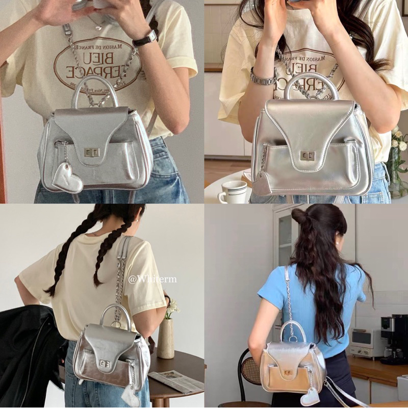 #พร้อมส่ง กระเป๋าสะพายหลัง Xinxin Bag 💘🎀