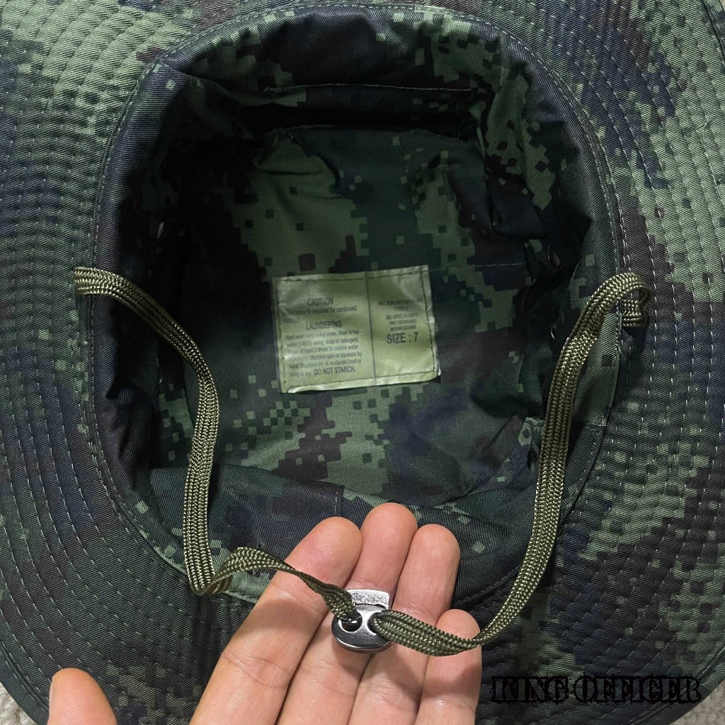 หมวกปีกสั้น ทหาร ถักเชือกพาราคอร์ส ลายพราง ทบ. ใหม่ (6AAR) มีแบบ อาร์ม รบพิเศษ เสือคาบดาบ RANGER - รูปที่ 7