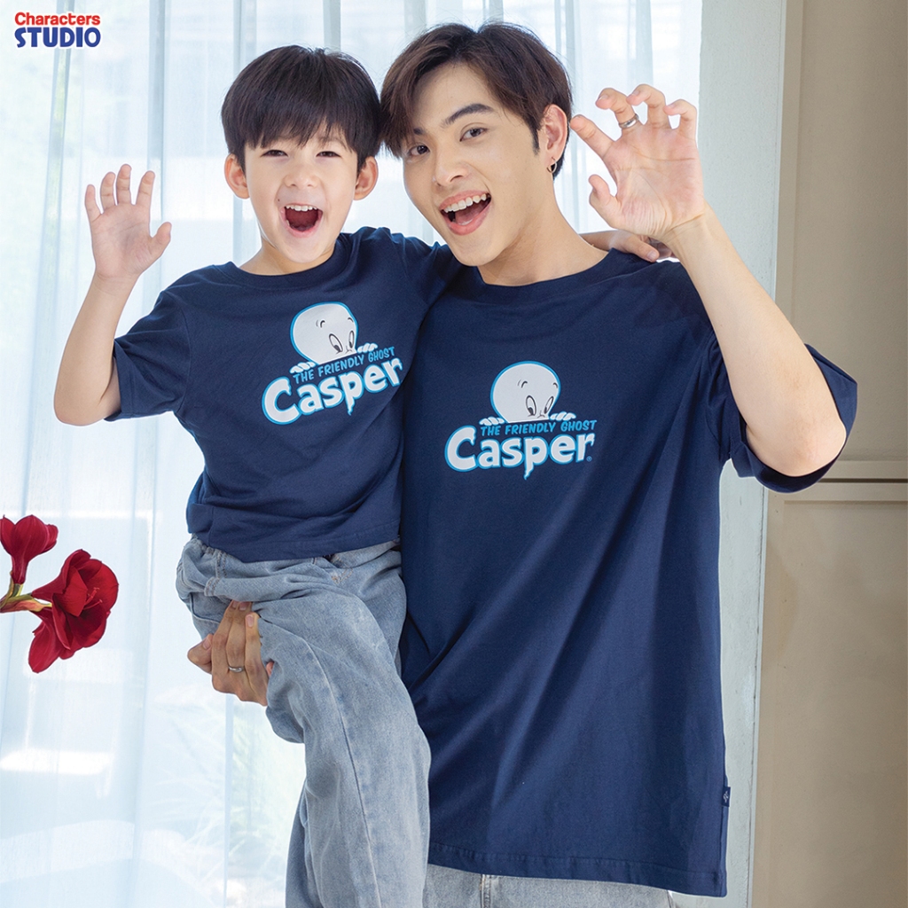 Universal Studio Men&Boy Casper T-Shirt - เสื้อผู้ใหญ่และเด็ก ยูนิเวอร์แซล สตูดิโอ แคสเปอร์