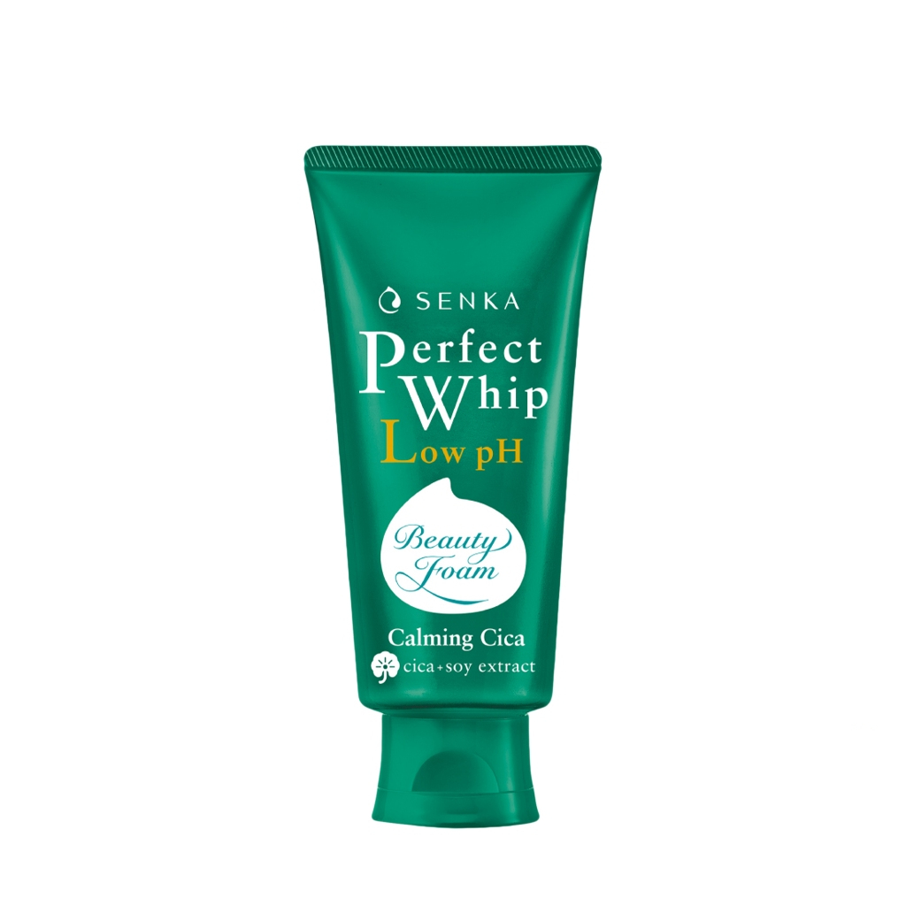 SENKA - Perfect Whip Low pH Calming CICA (100 g.) เซนกะ เพอร์เฟ็ค วิป โลว์พีเอช คาล์มมิ่ง ซิก้า