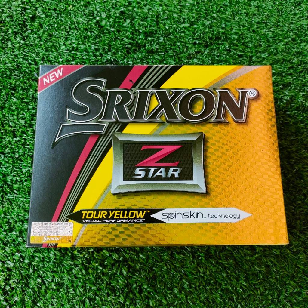 [ผ่อน] ลูกกอล์ฟ SRIXON Z-STAR นิยมมากในหมู่นักกอล์ฟ ของแท้