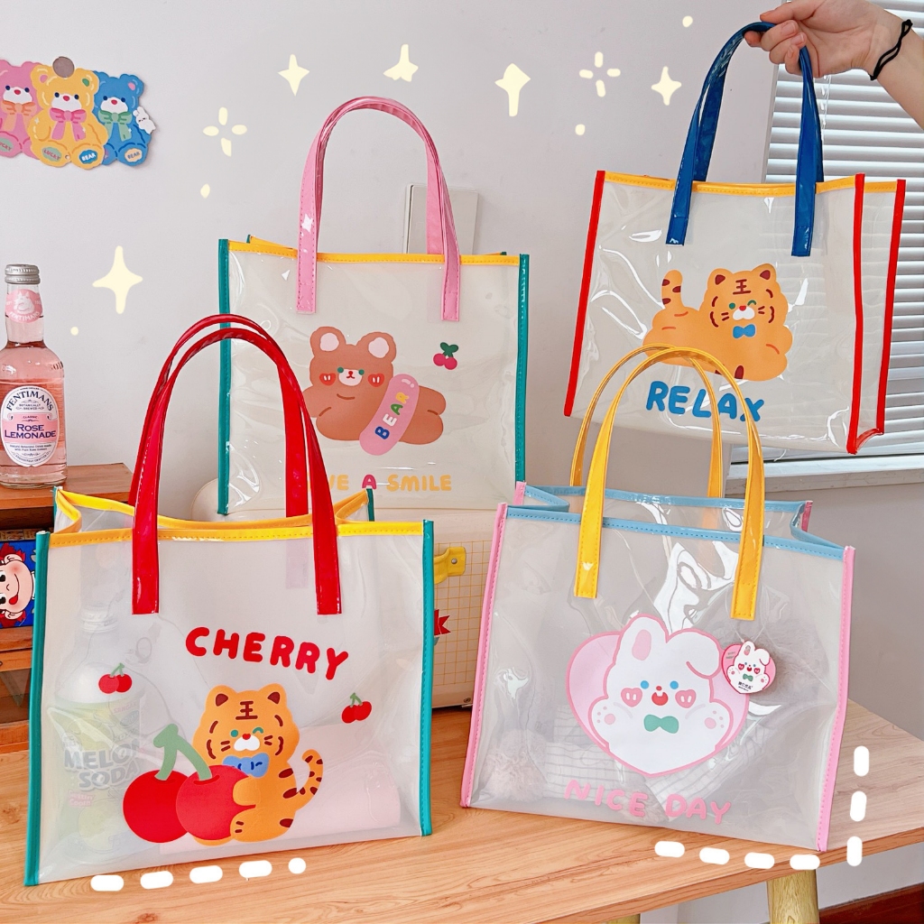 กระเป๋าถือแฟชั่น กระเป๋าถือผู้หญิง SUMMER GIRL JELLY BAG สะพายไหล่ได้