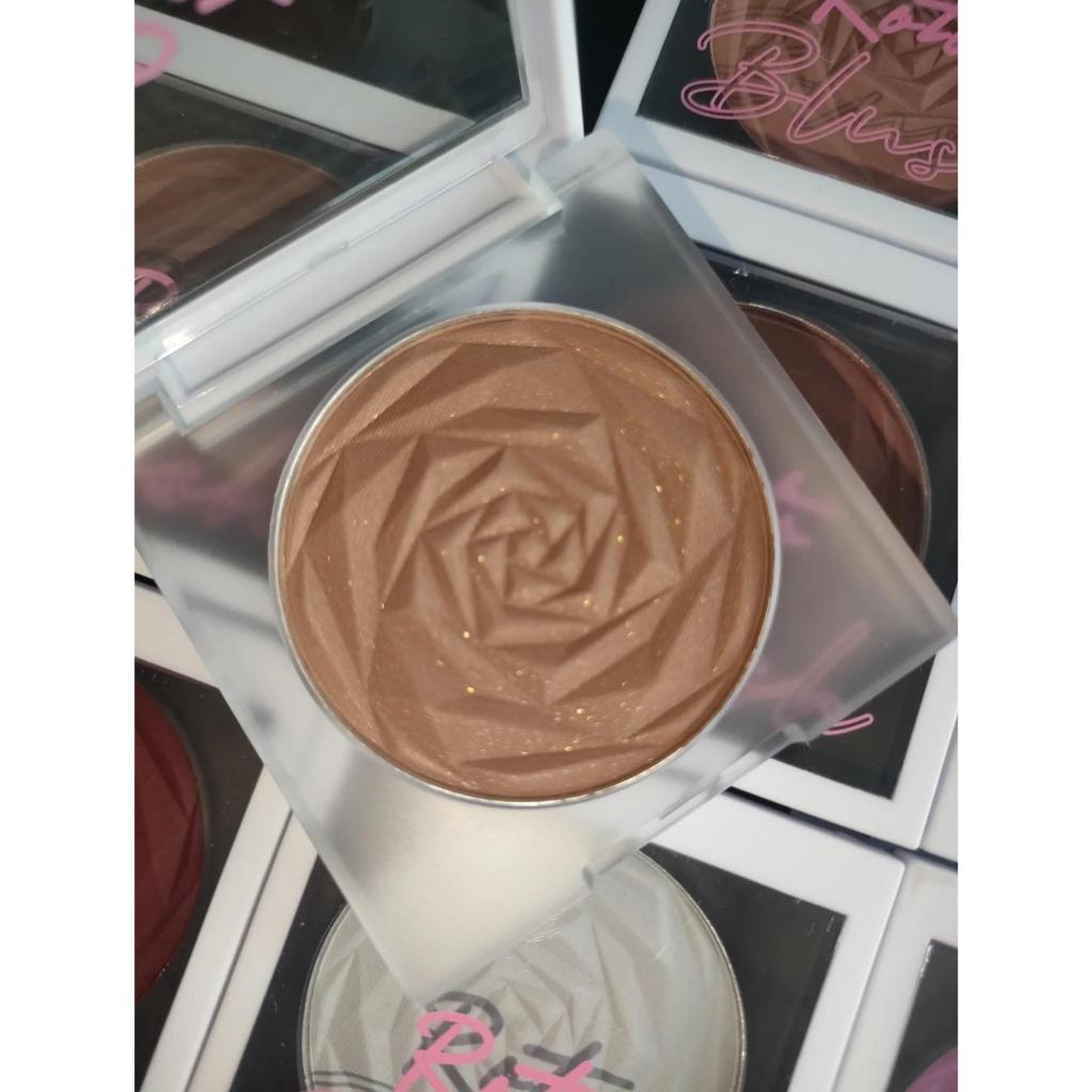 ROTO บลัชออนสีน้ำตาลอ่อน บลัชนู้ดสายฝอ บลัชออนสายฝอโทนน้ำตาลบ่มแดด สวยละมุน ปัดแก้ม คอนทัวร์