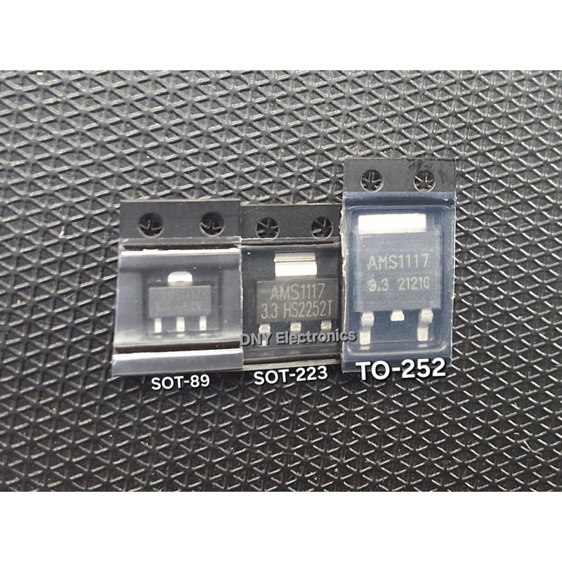 3PCS AMS1117-3.3V SOT-89 SOT-223 1117 AMS1117 STK17 CJA1117B 1.2 1.5 1.8 2.5 5.0 ADJ