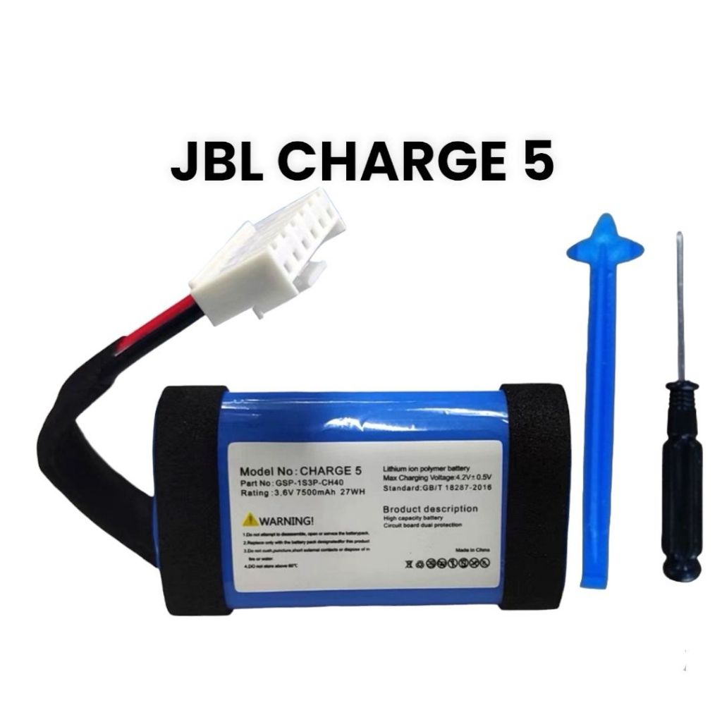 Battery JBL Charge5 3.6V 7500mAh แบตเตอรี่ GSP-1S3P-CH4D แบตลำโพง JBL CHARGE 5 ประกัน6เดือน
